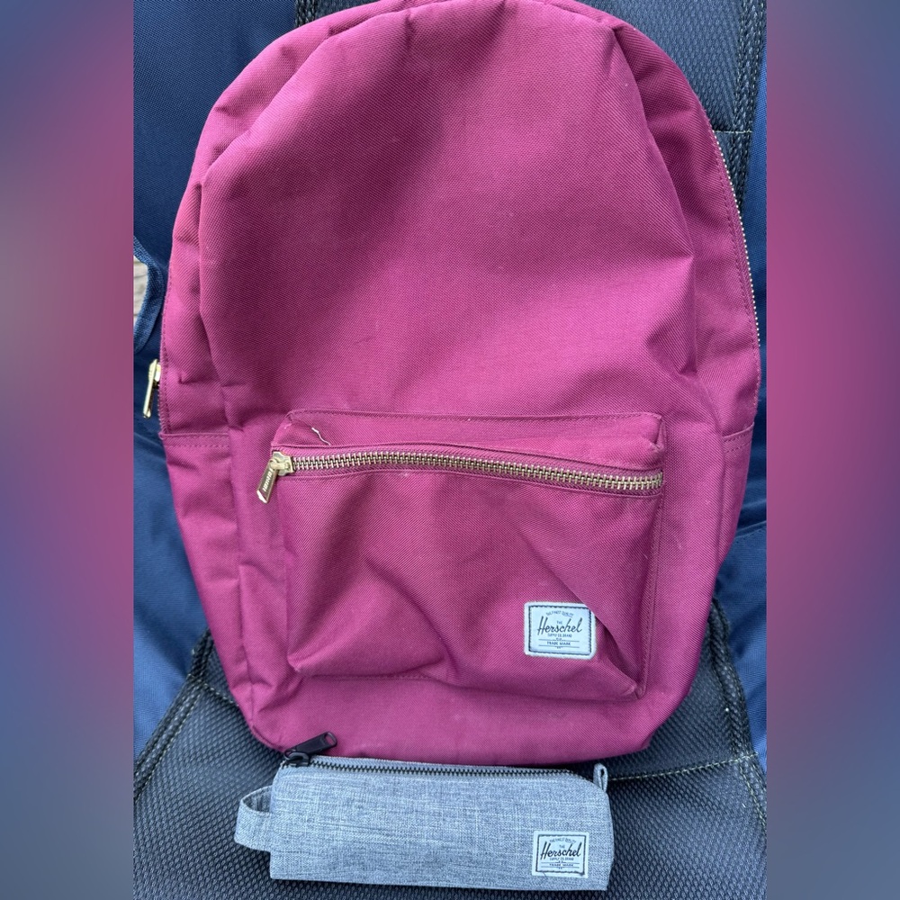 Herschel Maroon Backpack Only